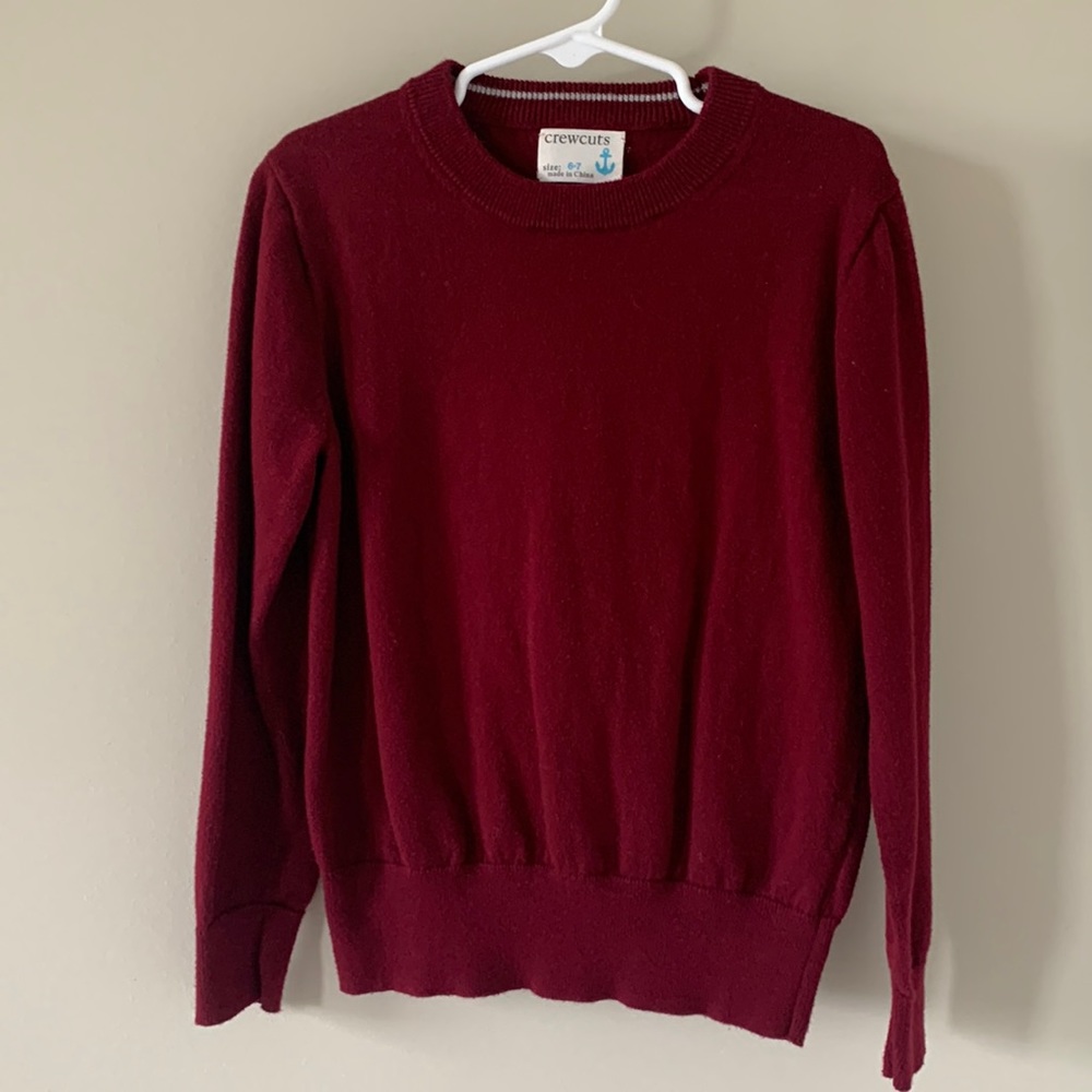 CREWCUTS BOYS SWEATER SIZE 6-7 EXCELLENT CONDITION!!